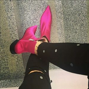 Zara Satin Boots